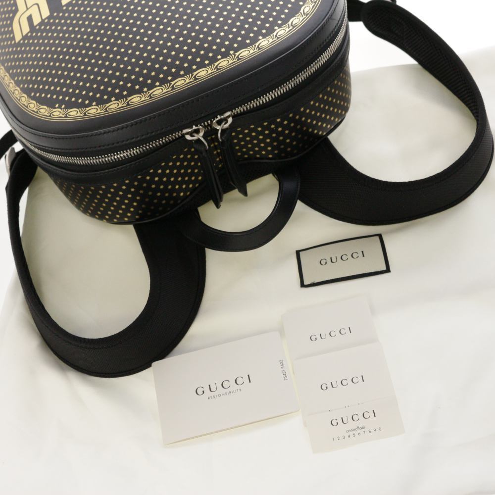 Gucci guccisimo Rucksack backpack Black x - Picture 5 of 10